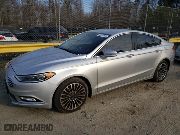 2017 Ford Fusion SE with VIN 3FA6P0H94HR130311, listed as a Copart auction lot 48959105 with 155,940 mi miles and Salvage Title. Bid and sale history available at DreamBid. Image 1.
