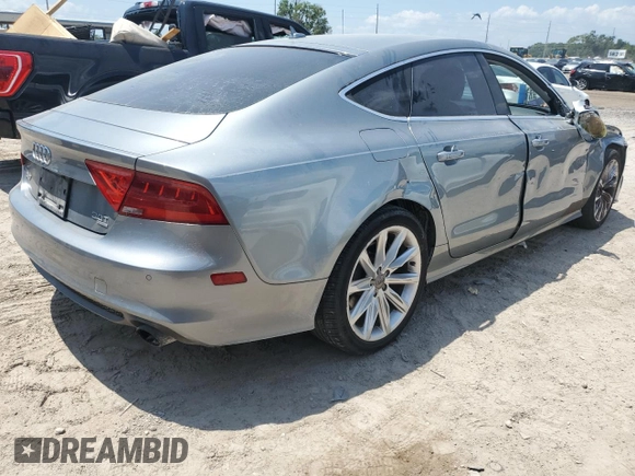 2012 Audi A7 3.0 Premium Plus with VIN WAUSGAFC0CN005361, listed as a Copart auction lot 74847794 with 174,362 mi miles and Non Repairable. Bid and sale history available at carsss.com. Image 3.