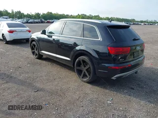 2018 Audi Q7 Premium Plus with VIN WA1LHAF70JD024688, listed as a IAAI auction lot 42567863 with 151,660 mi miles and . Bid and sale history available at DreamBid. Image 3.