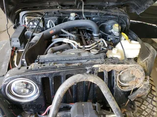 2003 Jeep Wrangler Rubicon with VIN 1J4FA69S13P337927, listed as a Copart auction lot 46179675 with 125,426 mi miles and Non repairable. Bid and sale history available at DreamBid. Image 12.