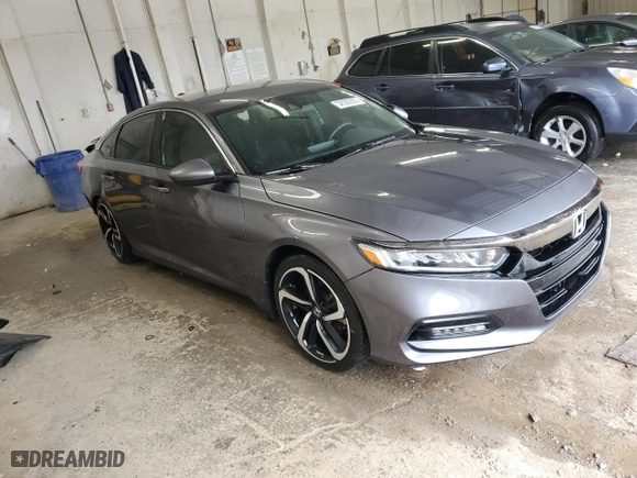 2019 Honda Accord Sedan Sport 1.5T with VIN 1HGCV1F3XKA019904, listed as a Copart auction lot 52030285 with 123,077 mi miles and Salvage Title. Bid and sale history available at carsss.com. Image 4.