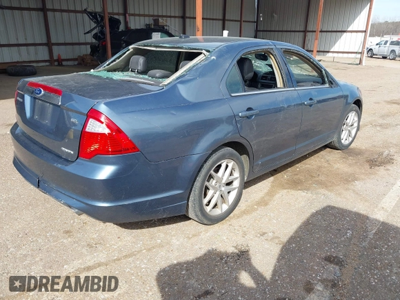 2012 Ford Fusion SEL with VIN 3FAHP0JG0CR336526, listed as a IAAI auction lot 41822176 with 151,096 mi miles. Bid and sale history available at carsss.com. Image 4.
