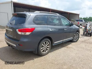 2014 Nissan Pathfinder Platinum z VIN 5N1AR2MN1EC734966, wystawiony jako IAAI lot #42407058 z przebiegiem 99 998 mil mil oraz . Historia ofert i sprzedaży dostępna na DreamBid. Obrazek 4.