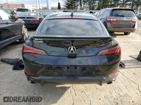 2023 Acura Integra Technology with VIN 19UDE4H6XPA004131, listed as a Copart auction lot 86898704 with 75,852 mi miles and Clean title. Bid and sale history available at DreamBid. Image 6.
