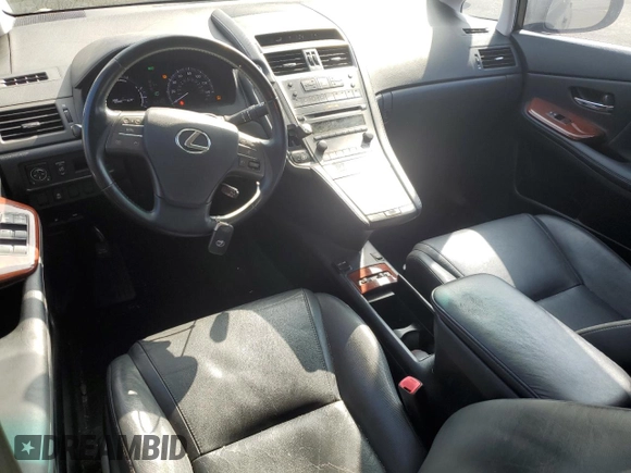2010 Lexus HS 250h with VIN JTHBB1BA8A2036392, listed as a Copart auction lot 54161655 with 152,159 mi miles and Salvage Title. Bid and sale history available at carsss.com. Image 8.