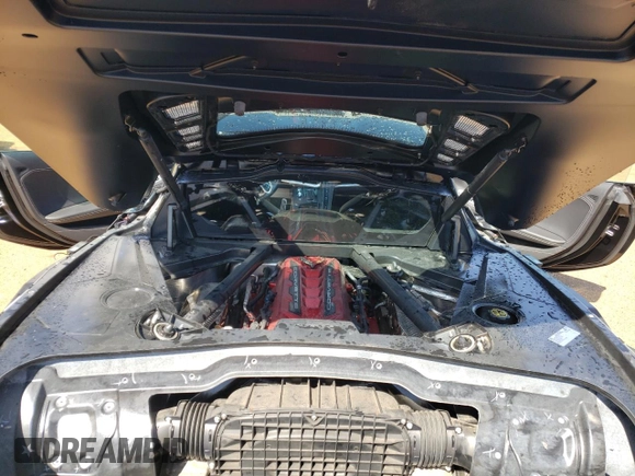 2022 Chevrolet Corvette 2LT with VIN 1G1YB2D49N5106004, listed as a Copart auction lot 49067245 with 15,247 mi miles and Salvage Title. Bid and sale history available at carsss.com. Image 11.
