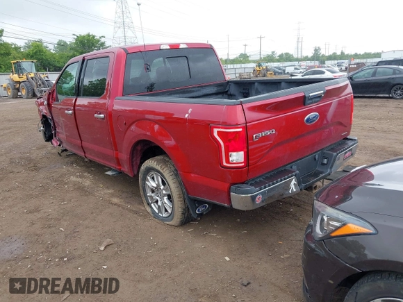 2016 Ford F-150 XL z VIN 1FTEW1CF6GKF89032, wystawiony jako IAAI lot #42358311 z przebiegiem 103 962 mil mil oraz . Historia ofert i sprzedaży dostępna na DreamBid. Obrazek 3.