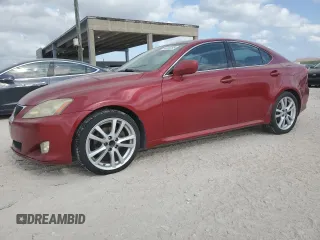 2006 Lexus IS 250 Manual with VIN JTHBK262165005368, listed as a Copart auction lot 54226295 with 182,659 mi miles and Clean Title. Bid and sale history available at carsss.com. Image 1.