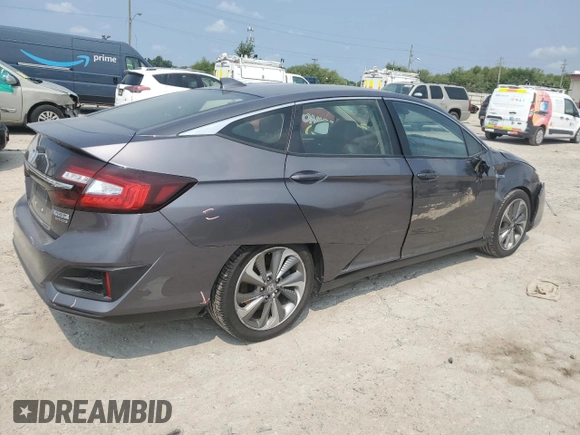 2018 Honda Clarity Plug-In Hybrid Touring with VIN JHMZC5F33JC004488, listed as a Copart auction lot 63013614 with 221,506 mi miles and Salvage Title. Bid and sale history available at carsss.com. Image 3.