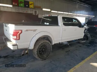 2016 Ford F-150 XLT with VIN 1FTFW1EF6GFC38910, listed as a Copart auction lot 87396074 with 158,776 mi miles and Salvage Title. Bid and sale history available at DreamBid. Image 3.