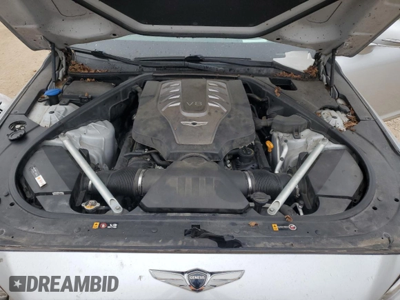 2018 Genesis G90 Ultimate with VIN KMHG54JH8JU037377, listed as a Copart auction lot 45420875 with 39,548 mi miles and Clean Title. Bid and sale history available at DreamBid. Image 11.