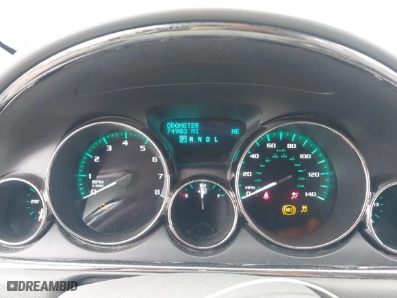 2017 Buick Enclave Convenience with VIN 5GAKRAKD3HJ258069, listed as a IAAI auction lot 41673080 with 74983 miles. Bid and sale history available at carsss.com. Image 7.