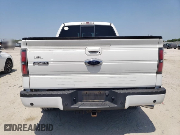 2011 Ford F-150 XLT with VIN 1FTFW1ET3BKD39781, listed as a Copart auction lot 52503105 with 206,686 mi miles and Clean Title. Bid and sale history available at carsss.com. Image 6.