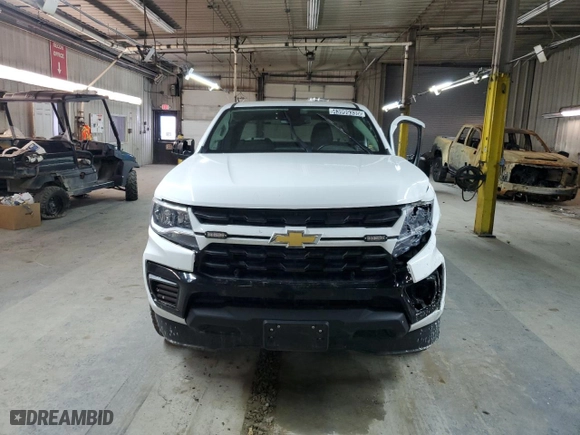 2022 Chevrolet Colorado 2WD LT with VIN 1GCHSCEA2N1246873, listed as a Copart auction lot 43999335 with 36,887 mi miles and Salvage Title. Bid and sale history available at carsss.com. Image 5.