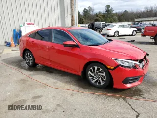 2018 Honda Civic EX with VIN 2HGFC2F7XJH506726, listed as a Copart auction lot 47131355 with 138,263 mi miles and Salvage Title. Bid and sale history available at DreamBid. Image 4.