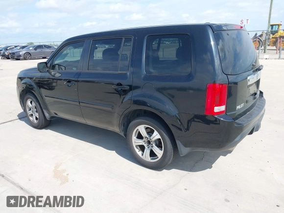 2012 Honda Pilot EX-L with VIN 5FNYF3H5XCB006316, listed as a IAAI auction lot 42057713 with 262,105 mi miles. Bid and sale history available at carsss.com. Image 3.