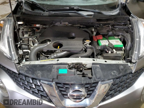 2016 Nissan Juke S with VIN JN8AF5MV2GT654436, listed as a Copart auction lot 50406495 with 57,324 mi miles and Salvage Title. Bid and sale history available at carsss.com. Image 12.