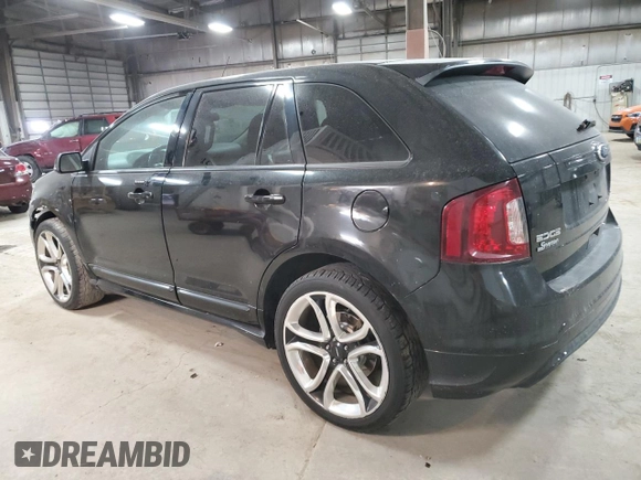 2012 Ford Edge Sport with VIN 2FMDK4AKXCBA59932, listed as a Copart auction lot 44307505 with 258,446 mi miles and Salvage Title. Bid and sale history available at carsss.com. Image 2.