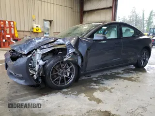 2022 Tesla Model 3 Long Range with VIN 5YJ3E1EB7NF102080, listed as a Copart auction lot 52859515 with 29,276 mi miles and Salvage Title. Bid and sale history available at carsss.com. Image 1.