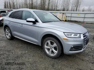 2020 Audi Q5 Premium Plus with VIN WA1BNAFY5L2081478, listed as a Copart auction lot 45564945 with 97,573 mi miles and Salvage Title. Bid and sale history available at carsss.com. Image 4.