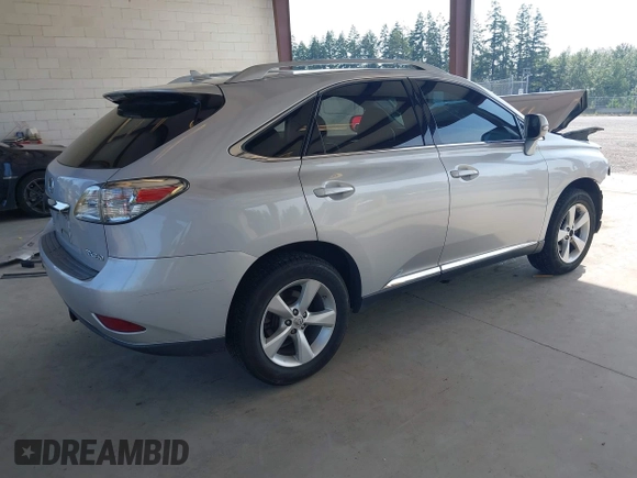 2010 Lexus RX 350 with VIN 2T2BK1BA0AC051547, listed as a IAAI auction lot 42570167 with Not provided miles and . Bid and sale history available at DreamBid. Image 4.