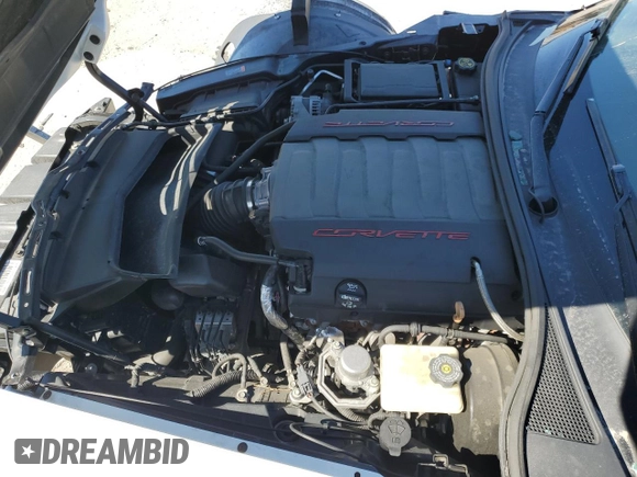 2016 Chevrolet Corvette 2LT with VIN 1G1YD3D73G5112944, listed as a Copart auction lot 80827594 with 56,827 mi miles and Salvage Title. Bid and sale history available at carsss.com. Image 11.