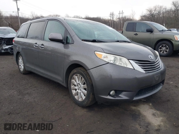 2012 Toyota Sienna XLE with VIN 5TDDK3DC7CS035444, listed as a IAAI auction lot 41640499 with 117,220 mi miles and . Bid and sale history available at DreamBid. Image 1.