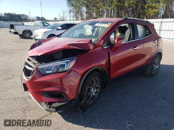 2019 Buick Encore Sport Touring with VIN KL4CJ1SB2KB764657, listed as a Copart auction lot 48848375 with 65,317 mi miles and Salvage Title. Bid and sale history available at DreamBid. Image 1.