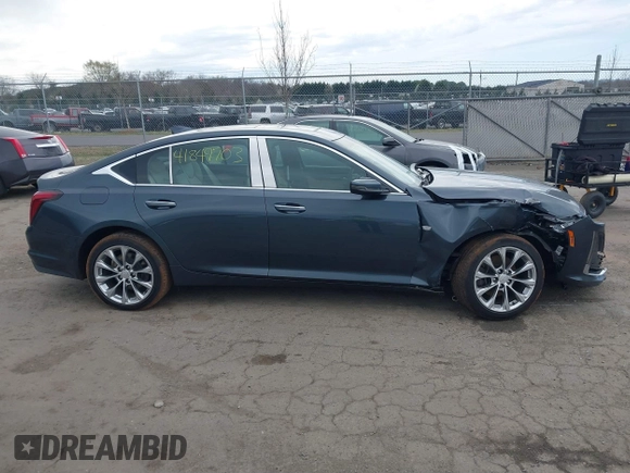 2020 Cadillac CT5 Premium Luxury with VIN 1G6DT5RK7L0141035, listed as a IAAI auction lot 41849703 with 52,712 mi miles and . Bid and sale history available at DreamBid. Image 14.