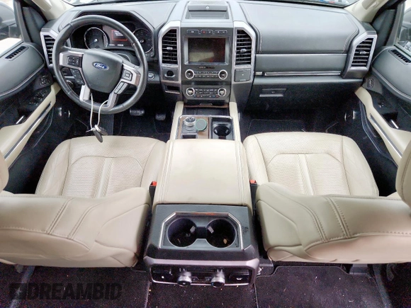 2019 Ford Expedition Platinum with VIN 1FMJU1LTXKEA65217, listed as a Copart auction lot 63632775 with 79,129 mi miles and Clean title. Bid and sale history available at DreamBid. Image 8.