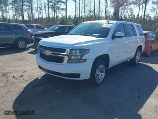 2018 Chevrolet Tahoe Commercial with VIN 1GNLCDEC5JR240874, listed as a IAAI auction lot 41672267 with 43,246 mi miles. Bid and sale history available at carsss.com. Image 2.