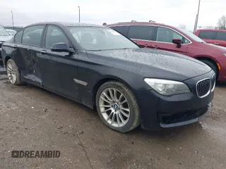 2014 BMW 7 Series 740Li xDrive with VIN WBAYF4C53ED281823, listed as a IAAI auction lot 41914044 with 149,653 mi miles. Bid and sale history available at carsss.com. Image 1.