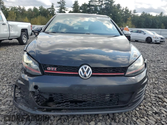 2015 Volkswagen Golf GTI Autobahn w/Performance Pkg with VIN 3VW447AU9FM104487, listed as a Copart auction lot 74582474 with 116,260 mi miles and Salvage Title. Bid and sale history available at carsss.com. Image 5.