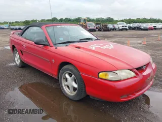 1995 Ford Mustang with VIN 1FALP4444SF238744, listed as a IAAI auction lot 42740503 with 178,211 mi miles and . Bid and sale history available at DreamBid. Image 1.