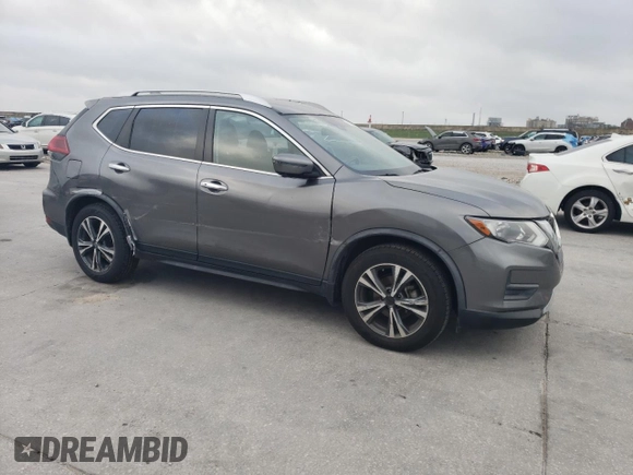 2019 Nissan Rogue SV with VIN JN8AT2MT1KW263257, listed as a Copart auction lot 51339525 with 49,047 mi miles and Salvage Title. Bid and sale history available at carsss.com. Image 4.