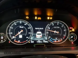 2014 BMW 7 Series ALPINA B7 xDrive with VIN WBAYF8C59ED141718, listed as a Copart auction lot 89348655 with 77,954 mi miles and Salvage Title. Bid and sale history available at DreamBid. Image 9.