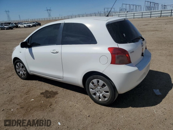 2008 Toyota Yaris with VIN JTDJT923685144805, listed as a Copart auction lot 52402325 with 140,336 mi miles and Salvage Title. Bid and sale history available at DreamBid. Image 2.