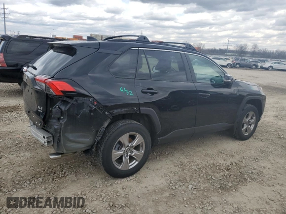 2022 Toyota RAV4 XLE with VIN 2T3P1RFV6NC276870, listed as a Copart auction lot 50611735 with 52,614 mi miles and Salvage Title. Bid and sale history available at carsss.com. Image 3.