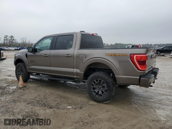 2023 Ford F-150 XL with VIN 1FTEW1E81PFB44320, listed as a Copart auction lot 43208905 with 37,499 mi miles and Salvage Title. Bid and sale history available at carsss.com. Image 2.