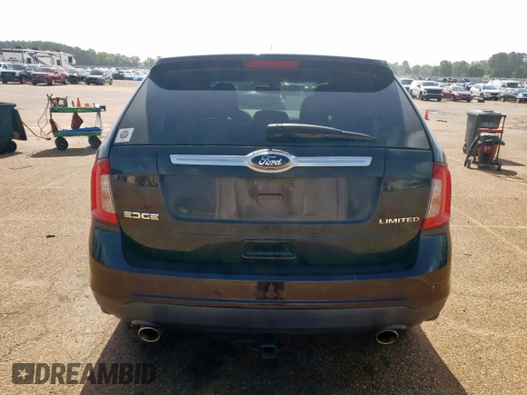 2013 Ford Edge Limited with VIN 2FMDK3KC1DBE37574, listed as a Copart auction lot 62334995 with 135,553 mi miles and Salvage title. Bid and sale history available at DreamBid. Image 6.