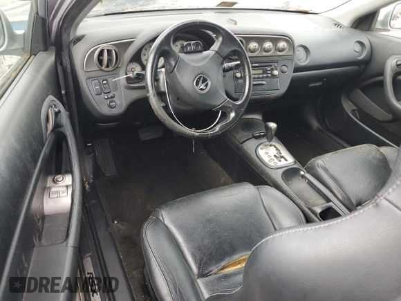 2005 Acura RSX with VIN JH4DC54875S008659, listed as a Copart auction lot 53921895 with 287,109 mi miles and Clean Title. Bid and sale history available at carsss.com. Image 8.