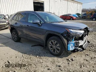 2024 Toyota RAV4 Hybrid XLE Premium with VIN 2T3B6RFV6RW071873, listed as a Copart auction lot 50865335 with 8,083 mi miles and Salvage Title. Bid and sale history available at carsss.com. Image 4.