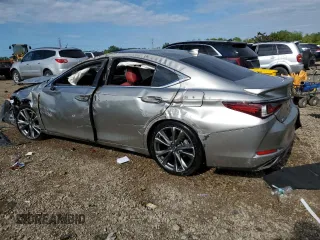 2021 Lexus ES 350 F Sport with VIN 58AGZ1B18MU092235, listed as a Copart auction lot 57980725 with 52,084 mi miles and Non repairable. Bid and sale history available at DreamBid. Image 2.