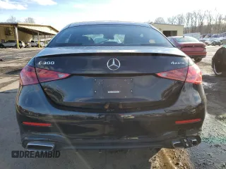 2024 Mercedes-Benz C 300 with VIN W1KAF4HB1RR183620, listed as a Copart auction lot 45744475 with 12,237 mi miles and Salvage Title. Bid and sale history available at DreamBid. Image 6.