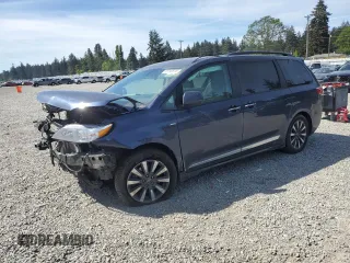 2019 Toyota Sienna XLE z VIN 5TDDZ3DCXKS220274, wystawiony jako Copart lot #55790615 z przebiegiem 98 227 mil mil oraz Szkoda całkowita • Salvage title. Historia ofert i sprzedaży dostępna na DreamBid. Obrazek 1.