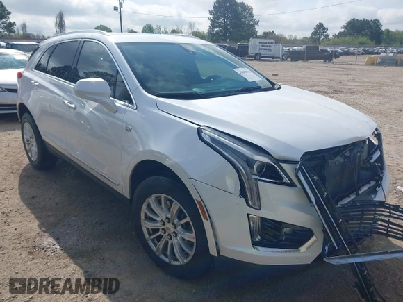 2017 Cadillac XT5 FWD with VIN 1GYKNARS0HZ107734, listed as a IAAI auction lot 41882031 with 89,397 mi miles. Bid and sale history available at carsss.com. Image 1.