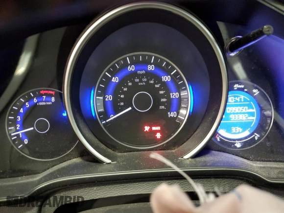 2018 Honda Fit Sport with VIN 3HGGK5G64JM704623, listed as a Copart auction lot 86074724 with 99,050 mi miles and Salvage Title. Bid and sale history available at DreamBid. Image 9.