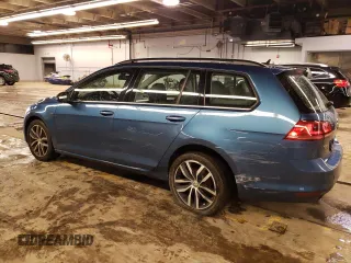 2016 Volkswagen Golf SportWagen TSI S with VIN 3VWC17AU0GM518375, listed as a Copart auction lot 37646454 with 129,994 mi miles. Bid and sale history available at carsss.com. Image 2.