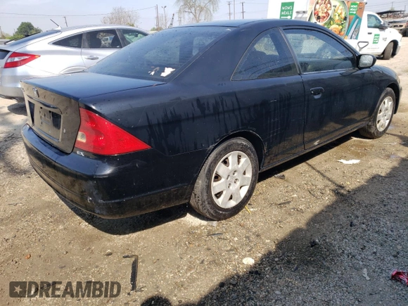 2002 Honda Civic EX with VIN 1HGEM22932L098882, listed as a Copart auction lot 53917055 with 194,523 mi miles and Clean Title. Bid and sale history available at carsss.com. Image 3.