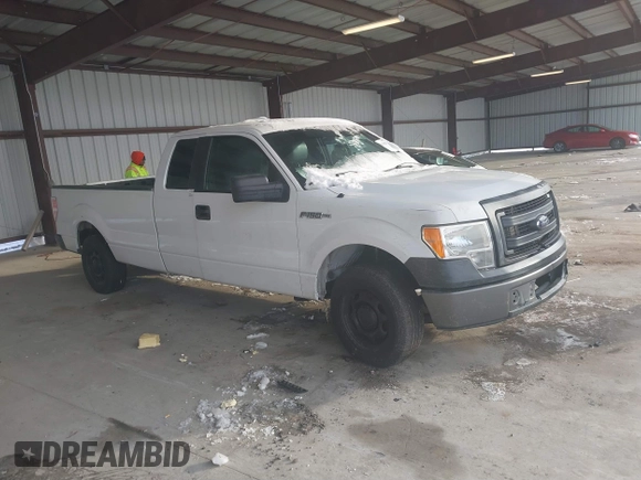 2013 Ford F-150 XL with VIN 1FTFX1CFXDKE21083, listed as a IAAI auction lot 41395847 with 245,661 mi miles. Bid and sale history available at carsss.com. Image 13.
